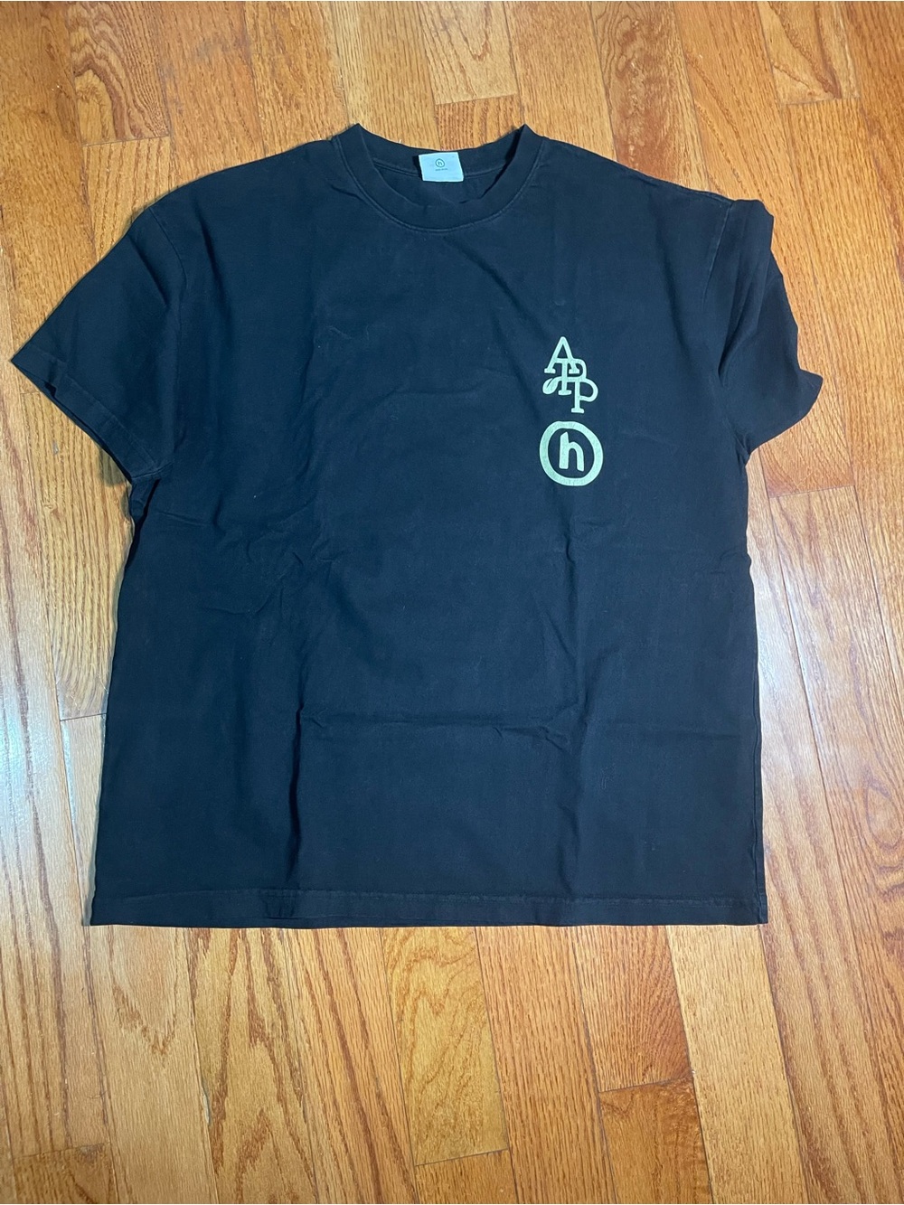 Hidden x APP plant tee black size large mens